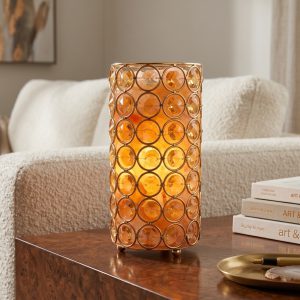 Himalayan Salt Metal Lamp