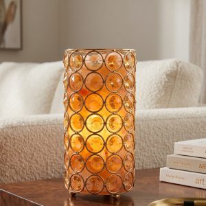 Himalayan Salt Metal Lamp