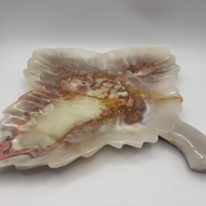 Leaf Onyx Tray