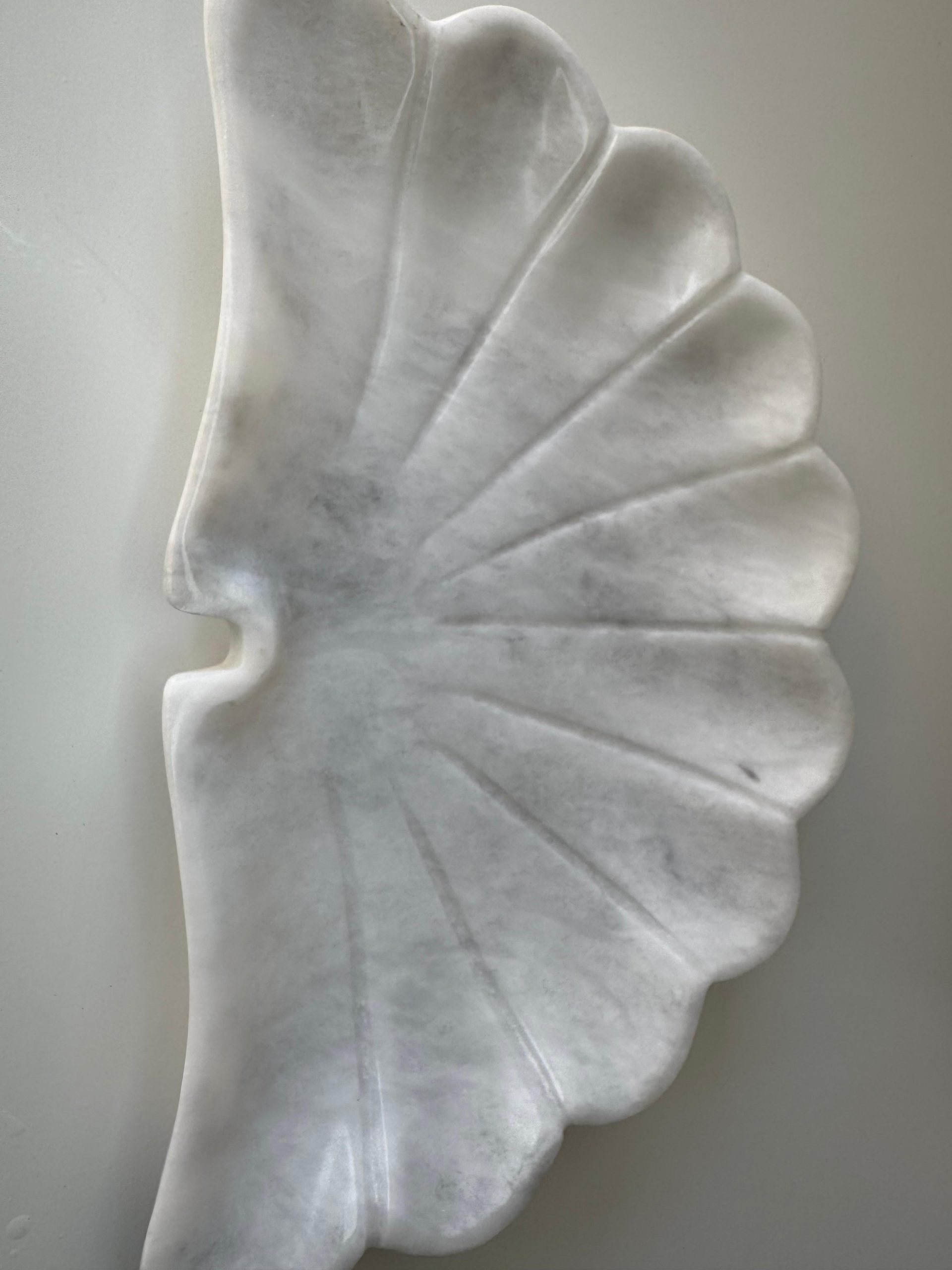 White Salad Tray