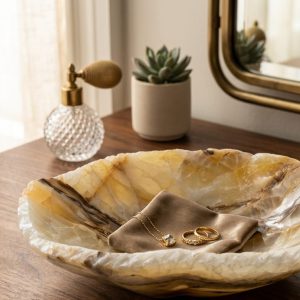 Yellow Rough Edged-Bowl