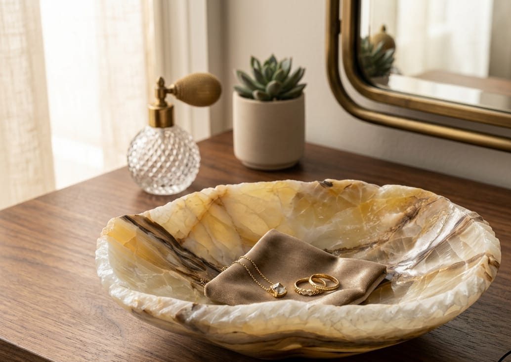 Yellow Rough Edged-Bowl