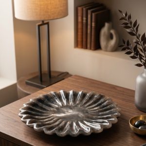 Brown Marble Plate