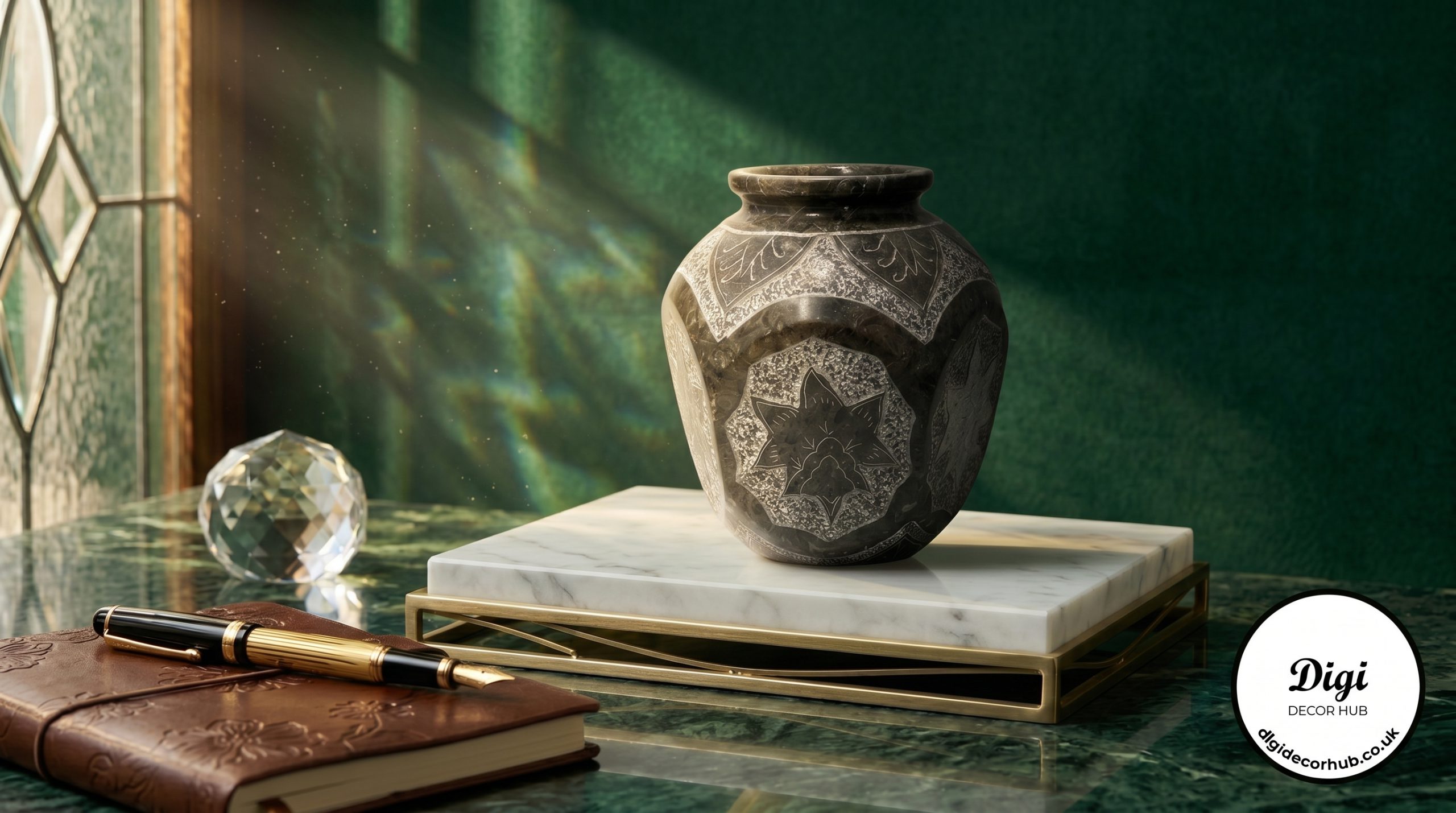 Brown Flower Vase