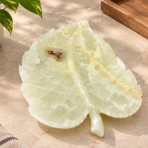Onyx Monstera Leaf Tray